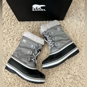 SOREL YOOT PAC Nylon Children’s Waterproof UNISEX Boot - Size 1